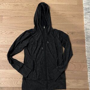 Dark Grey Prana Zip Up Hoodie Size Small